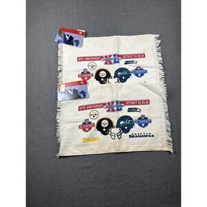 Super Bowl LI 40 Rally Towel NFL Officially Licensed Steelers Seahawks NEW